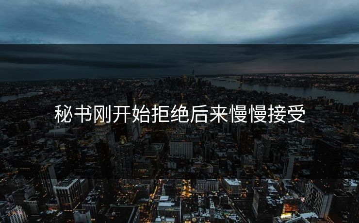 秘书刚开始拒绝后来慢慢接受
